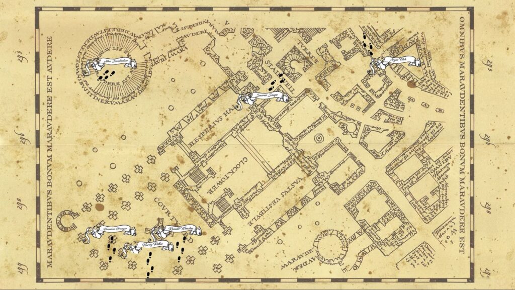 Interactive Harry Potter Marauder's Map with a Raspberry Pi-Powered Display  - Engineering Evening